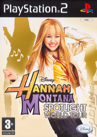 Hannah Montana: Spotlight World Tour - PS2 Cover & Box Art