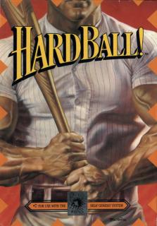 Hardball - Sega Megadrive Cover & Box Art