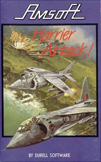 Harrier Attack! - Amstrad CPC Cover & Box Art