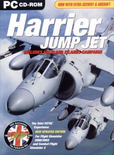 Harrier Jump Jet - PC Cover & Box Art