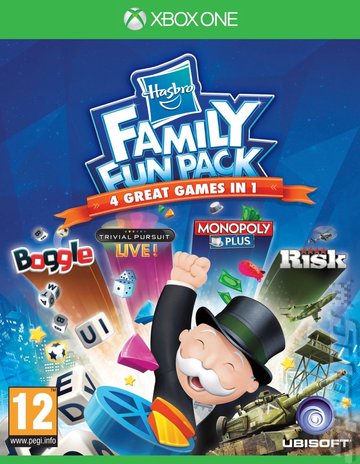 Hasbro Family Fun Pack - Xbox One Cover & Box Art