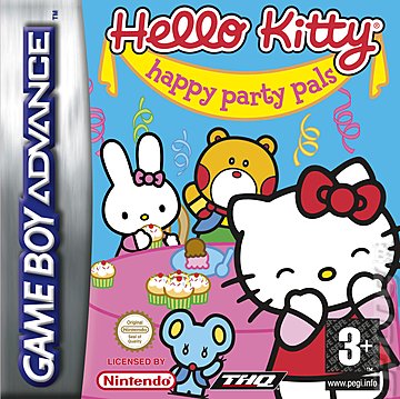 Hello Kitty: Happy Party Pals - GBA Cover & Box Art