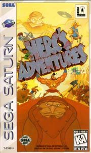 Herc's Adventures - Saturn Cover & Box Art