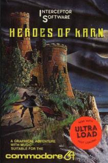 Heroes of Karn - C64 Cover & Box Art