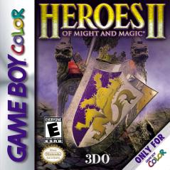 Heroes of Might and Magic 2: Succession Wars - Game Boy Color Cover & Box Art
