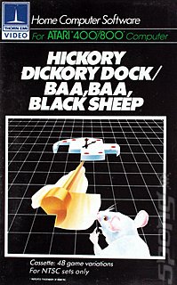 Hickory Dickory Dock/Baa, Baa, Black Sheep (Atari 400/800/XL/XE)