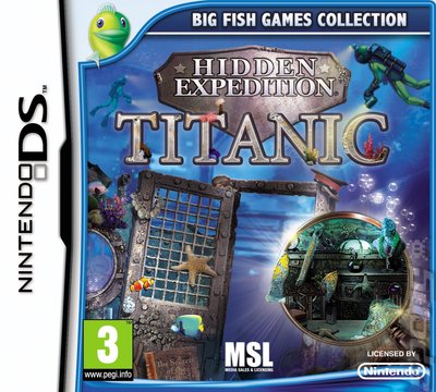 Hidden Expedition: Titanic - DS/DSi Cover & Box Art