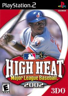 High Heat Major League Baseball 2002 - PS2 Cover & Box Art