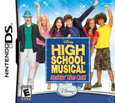 High School Musical: Makin' the Cut! - DS/DSi Cover & Box Art