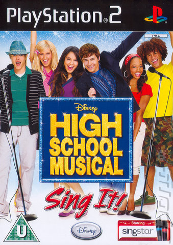 High School Musical: Sing It! - PS2 Cover & Box Art