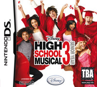 High School Musical 3: Senior Year - DS/DSi Cover & Box Art