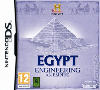History Egypt: Engineering an Empire - DS/DSi Cover & Box Art
