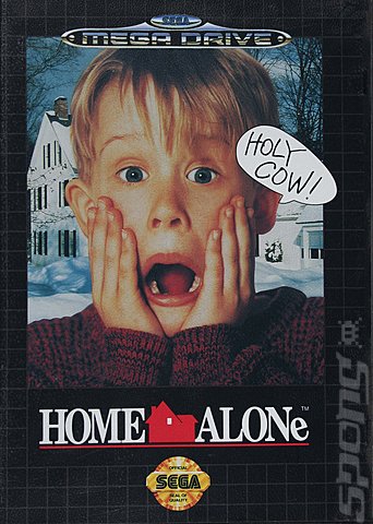 Home Alone - Sega Megadrive Cover & Box Art