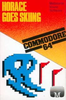 Horace goes Skiing - C64 Cover & Box Art