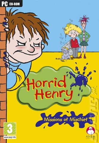 Horrid Henry: Missions of Mischief - PC Cover & Box Art
