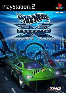Hot Wheels Velocity X - PS2 Cover & Box Art