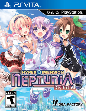Hyperdimension Neptunia Re;Birth1 - PSVita Cover & Box Art
