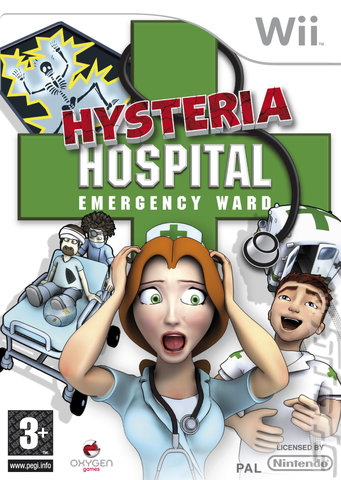 Hysteria Hospital: Emergency Ward - Wii Cover & Box Art