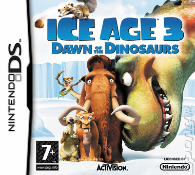 Ice Age: Dawn of the Dinosaurs - DS/DSi Cover & Box Art