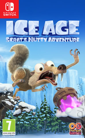 Ice Age: Scrat's Nutty Adventure - Switch Cover & Box Art