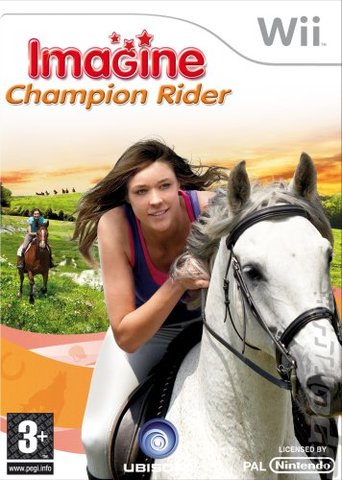 Imagine Champion Rider - Wii Cover & Box Art