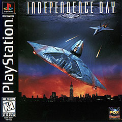 Independence Day - PlayStation Cover & Box Art