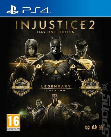 Injustice 2: Legendary Edition - PS4 Cover & Box Art