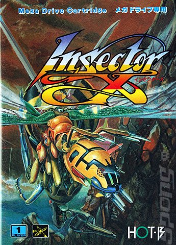 Insector X - Sega Megadrive Cover & Box Art