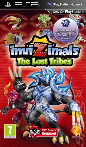 Invizimals: The Lost Tribes - PSP Cover & Box Art