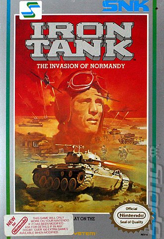 Iron Tank: The Invasion of Normandy - NES Cover & Box Art