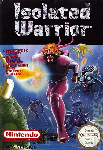 Isolated Warrior - NES Cover & Box Art