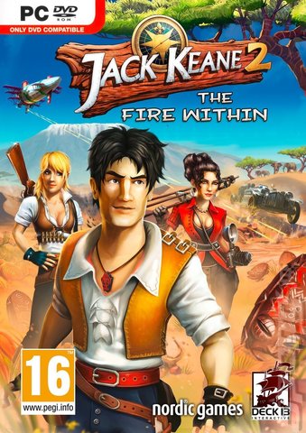 Jack Keane 2: The Fire Within - PC Cover & Box Art