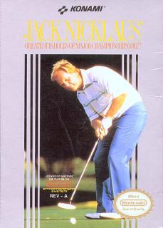 Jack Nicklaus Greatest 18 Holes - NES Cover & Box Art