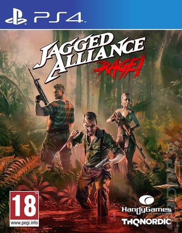 Jagged Alliance: Rage! - PS4 Cover & Box Art