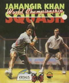 Jahangir Khan's World Championship Squash - C64 Cover & Box Art