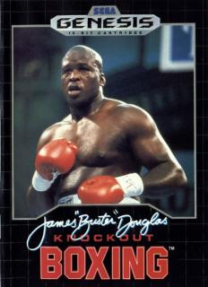 James "Buster" Douglas Knockout Boxing - Sega Megadrive Cover & Box Art