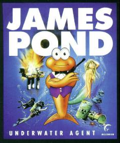 James Pond - Amiga Cover & Box Art