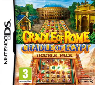 Jewel Master Double Pack: Cradle of Rome/Cradle of Egypt - DS/DSi Cover & Box Art