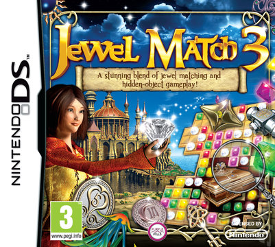 Jewel Match 3 - DS/DSi Cover & Box Art