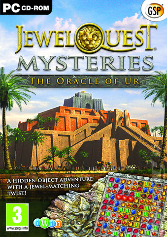 Jewel Quest Mysteries: The Oracle of Ur - PC Cover & Box Art