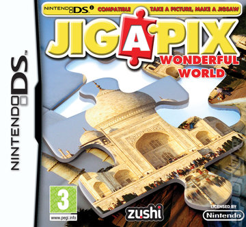 Jigapix Wonderful World - DS/DSi Cover & Box Art