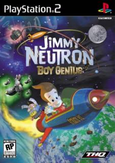Jimmy Neutron: Boy Genius - PS2 Cover & Box Art