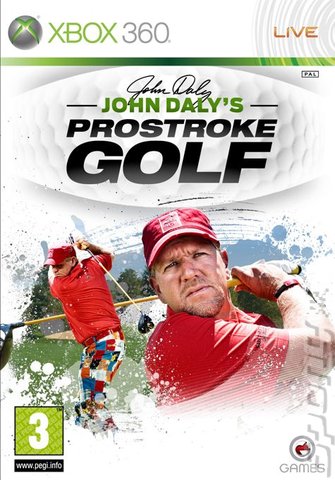 John Daly's ProStroke Golf - Xbox 360 Cover & Box Art
