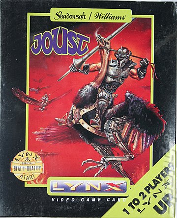 Joust - Lynx Cover & Box Art