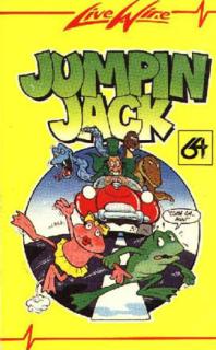 Jumping Jack - C64 Cover & Box Art