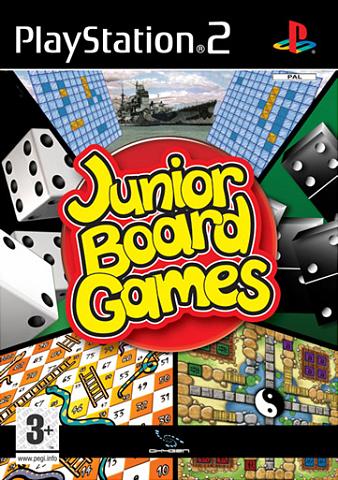 Junior Board Games - PS2 Cover & Box Art