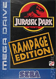 Jurassic Park: Rampage Edition (Sega Megadrive)