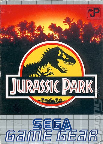 Jurassic Park - Game Gear Cover & Box Art