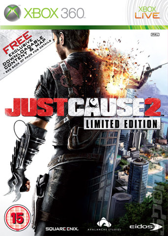 Just Cause 2 - Xbox 360 Cover & Box Art