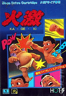 KA-GE-KI: Fists of Steel (Sega Megadrive)
